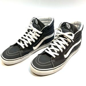 Vans High Tops Gray Men US Size 10 Good Shape